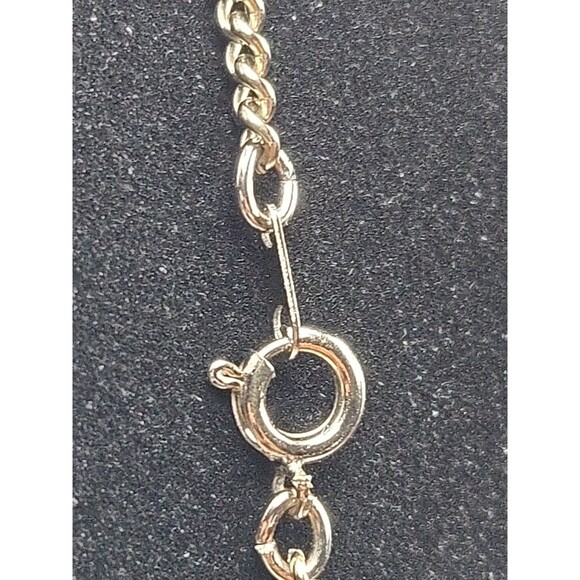 Xanadu Flower Basket Silver Tone Pendant Necklace Watch Quartz New Battery Rare - Picture 10 of 11